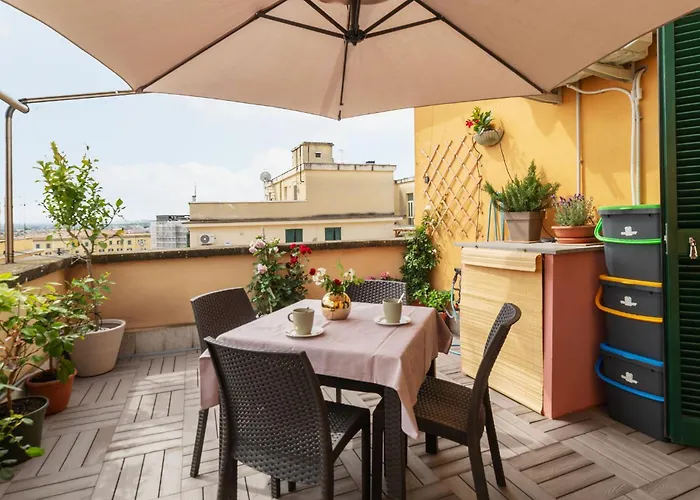 Guesthost - Monteverde Lovely Flat With Terrace Appartement Rome