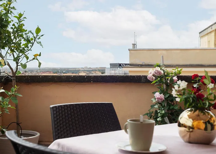 Guesthost - Monteverde Lovely Flat With Terrace Rome